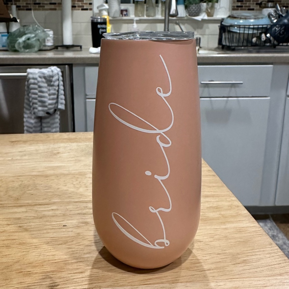 Bride Flute Tumbler
